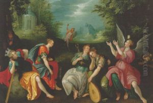 An Allegory With Seven Liberal Arts by Jan Brughel