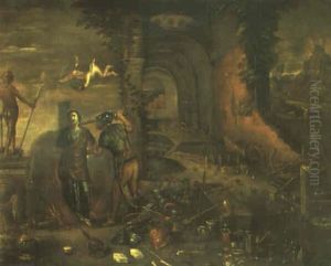 La Alegora Del Fuego by Jan Brughel