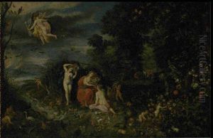Allegorie Des Quatre Elements by Jan Brughel