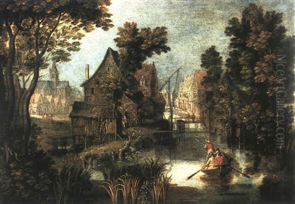 Paysage Avec Embarcation - view 1