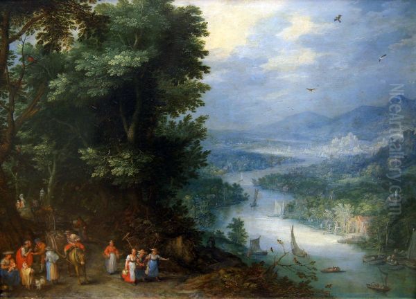 Flusslandschaft - view 1