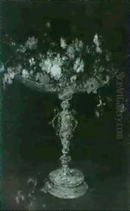 Still Life Of Flowers In A Gilt Tazza Still Life Of Flowers In A Gilt Tazza