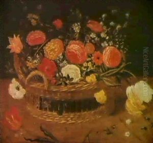 Kurv Med Roser Og Tulipaner by Jan Brughel