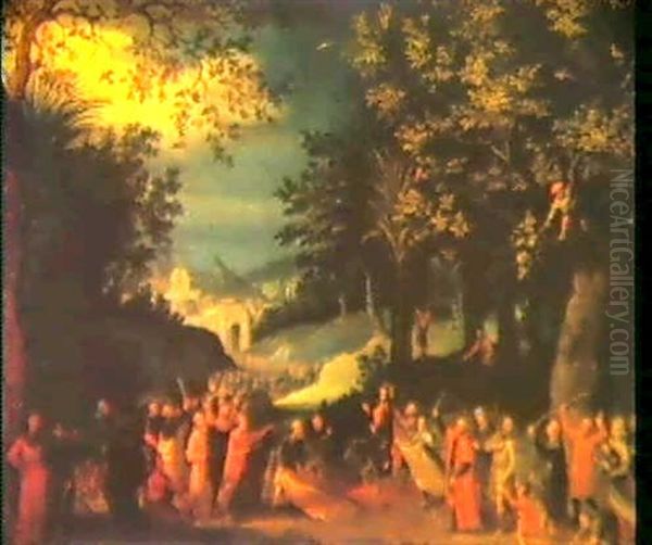 L'entree Du Christ Dans Jerusalem - view 1