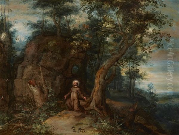 Saint Francis In The Wilderness - view 1