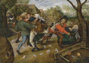 Peasants Brawling