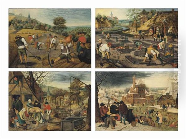 The Four Seasons: Spring; Summer; Autumn; And Winter - view 1