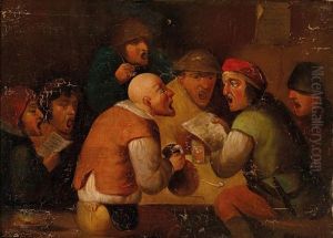 Zechende Bauern Im Wirtshaus