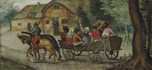 Peasants In An Open Wagon