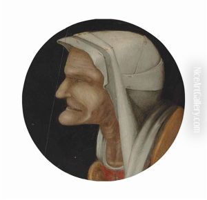 Head Of An Old Peasant Woman by Pieter Brueghel the Younger