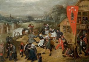 Die Ruckkehr Von Der Kirmes by Pieter Brueghel the Younger