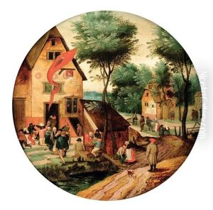La Kermesse De La Saint Georges by Pieter Brueghel the Younger