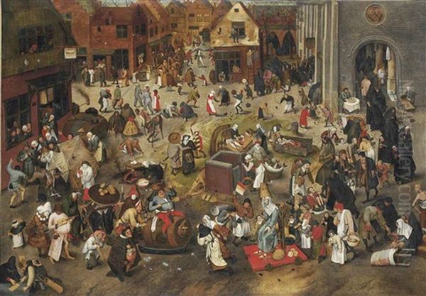 The Battle Between Carnival And Lent - view 1