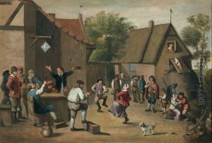 Flamische Jahrmarktszene by Pieter Brueghel the Younger