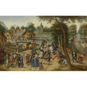 Return From The Kermesse by Pieter Brueghel the Younger