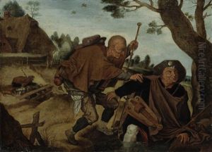 The Blind Leading The Blind by Pieter Brueghel the Younger