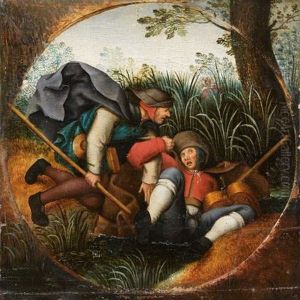 La Chute Des Aveugles by Pieter Brueghel the Younger