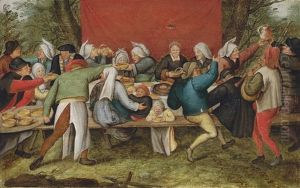 The Wedding Feast by Pieter Brueghel the Younger