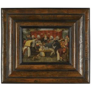 A Wedding Feast by Pieter Brueghel the Younger