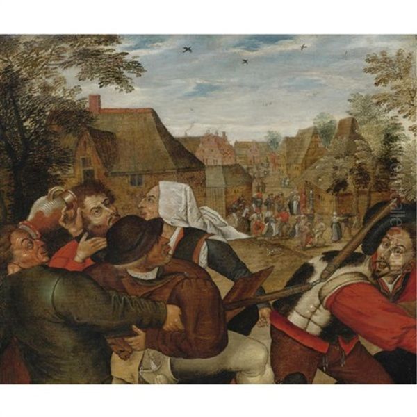 The Peasants Brawl - view 1