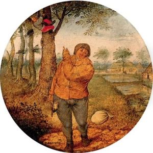 Proverb - The Nest Robber by Pieter Brueghel the Younger