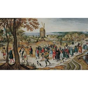 Peasant Wedding Procession by Pieter Brueghel the Younger