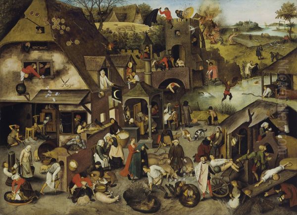 The Netherlandish Proverbs - view 1