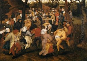 La Danse De Noces by Pieter Brueghel the Younger