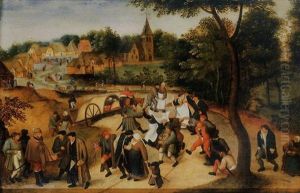 The Return From The Kermesse by Pieter Brueghel the Younger