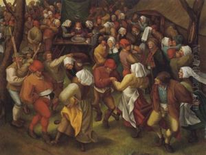 Bauernhochzeit by Pieter Brueghel the Younger