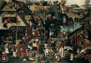 Flemish Proverbs (de Blauwe Huyck)