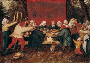 The Wedding Feast by Pieter Brueghel the Younger