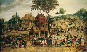 A Village Kermesse by Pieter Brueghel the Younger