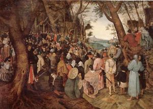 Saint John The Baptist Preaching