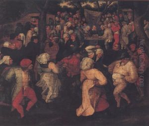 The Peasant Wedding Dance by Pieter Brueghel the Younger
