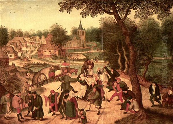 A Village Kermesse - view 1