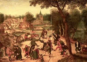 A Village Kermesse by Pieter Brueghel the Younger