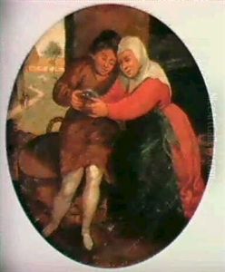 Un Proverbe Flamand by Pieter Brueghel the Younger