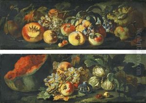 Nature Morte Aux Fruits by Abraham Brueghel