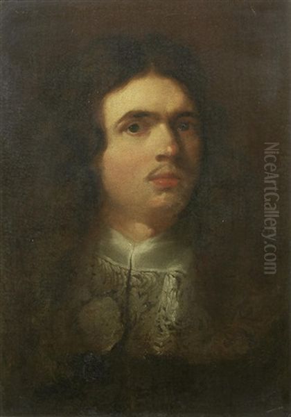 Portrait Of A Gentleman, Bust-length, In Black Costume - view 1