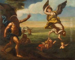 Amphitrite Und Neptun by Abraham Brueghel