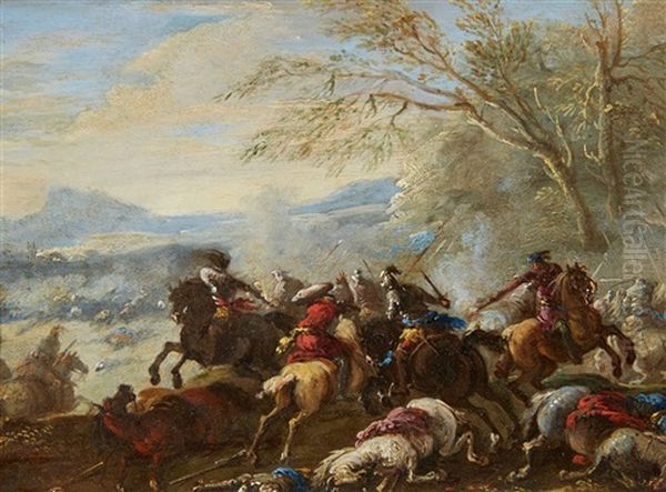 A Cavalry Encounter - view 1