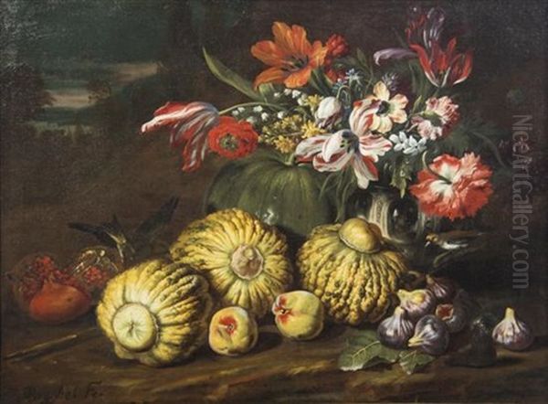 Nature Morte (still Life With Fruit And Crow) - view 1