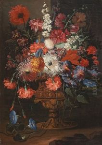 Flower Still Life by Abraham Brueghel