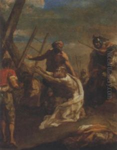 Martirio Di Sant'andrea by Abraham Brueghel