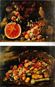 Una Zucca, Un'anguria E Altri Frutti Una Zucca, Un'anguria E Altri Frutti
