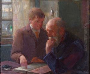 A Thoughtful Moment by John William Allison
