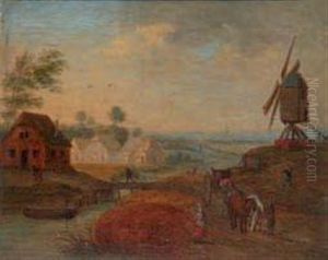 Paysage Au Moulin
