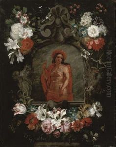 A Personification Of America by Jan Peeter Brueghel