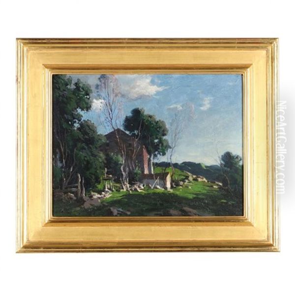 Farm On The Hillside, Lyme - view 1